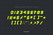 Speed Rush - Race Display Font, a Font by Pixesia Studio (Thumbnail 12 of 13)