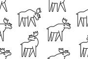 Moose Logo, a Graphic by NataliiaVolyk (Thumbnail 5 of 6)