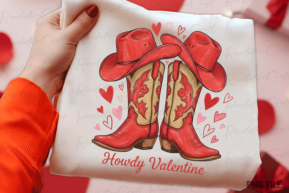 Western Howdy Valentine Png, an Illustration by OK Design (Photo 2 of 4)