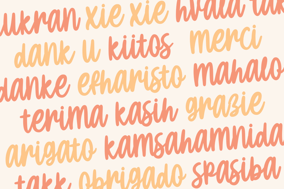 Ngopie - Fun Handwritten Font preview 8