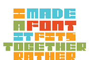 Cheeky, a Font by Pleased Made (Thumbnail 1 of 7)