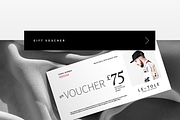 Fashion Gift Voucher, a Card Template by BOXKAYU (Thumbnail 1 of 9)