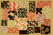 Hand drawn Autumn floral patterns, a Pattern Graphic by Tani Kuzminka (Thumbnail 2 of 27)