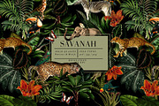 Savanah Pattern Summer, a Wallpaper Graphic by Luiz da Rolt Grathwohl (Thumbnail 1 of 8)