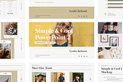 Simple & Cool PowerPoint Template 2, a Presentation Template by Wipavee (Thumbnail 2 of 5)