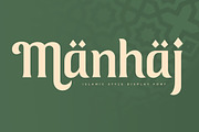 Manhaj Arabic Font, a Serif Font by Jaruka (Thumbnail 1 of 15)