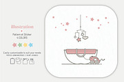 Birth illustration, a Person Illustration by AnneCeline (Thumbnail 1 of 6)