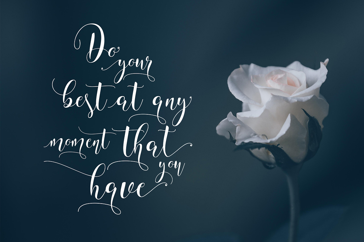 Willshering Script, a Script Font by moriztype (Photo 5 of 5)