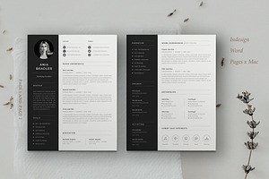 Resume Template Ania