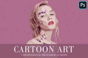 Photoshop Actions - Cartoon Art