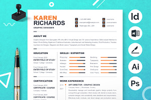 Simple Minimalist CV Curriculum Vita