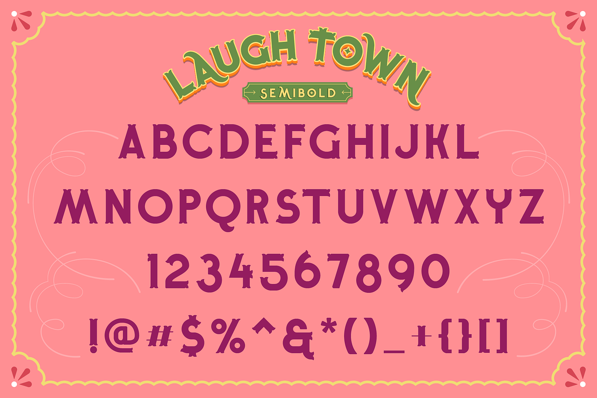 Laugh Tale - Display font, a Serif Font by ghozai studio (Photo 6 of 8)