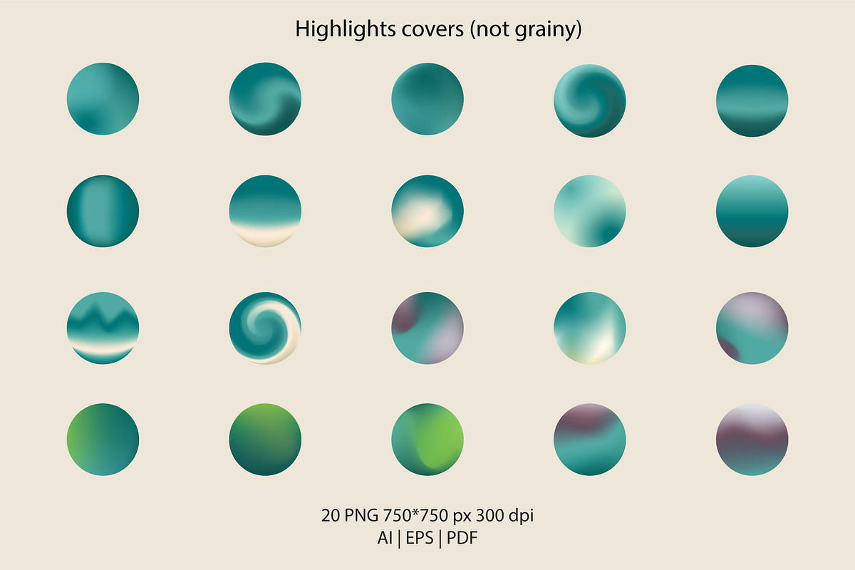 Velvet Jade grainy gradient textures, a Texture Illustration by GapArt (Photo 3 of 7)
