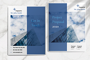 Blue Business Proposal Layout, a Brochure Template by Boris Cupac (Thumbnail 2 of 13)