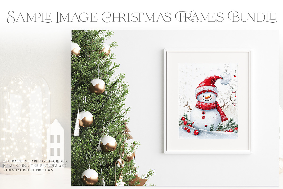 Christmas Frame Bundle - 140 Mockups, a Mockup by mock-ups (Photo 21 of 22)