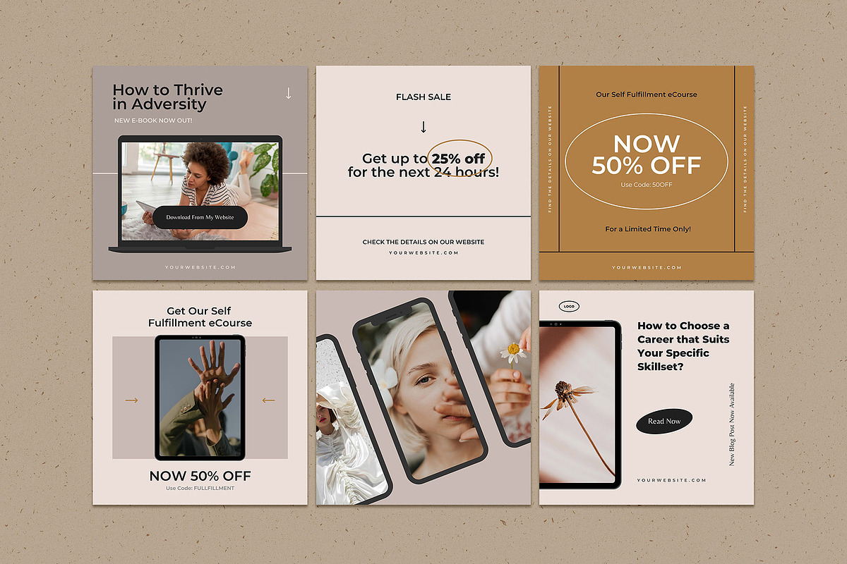 Coaching Social Media Templates, a Social Media Template by AndrewPixel (Photo 6 of 15)