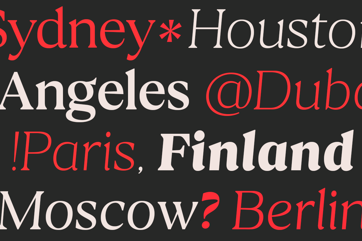 Calibra Text 18 Fonts- Save 40%, a Serif Font by Mulkan Nazir (Photo 11 of 12)