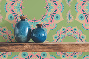 Indian vector patterns, a Pattern Graphic by Carpet Tapete Pretzel (Thumbnail 23 of 25)