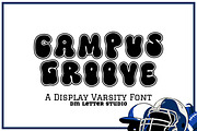 Campus Groove, a Sans Serif Font by Dm Studio (Thumbnail 1 of 10)