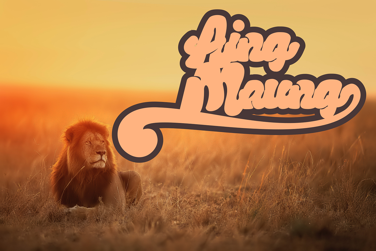 Sumringah, a Script Font by Mozyen Studio (Photo 3 of 6)