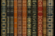 Antique Book Spines, a Texture Graphic by Blue Line Design (Thumbnail 8 of 9)