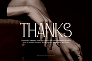 Gromook - Elegant Modern Font, a Serif Font by Iqsiart Studio (Thumbnail 8 of 8)