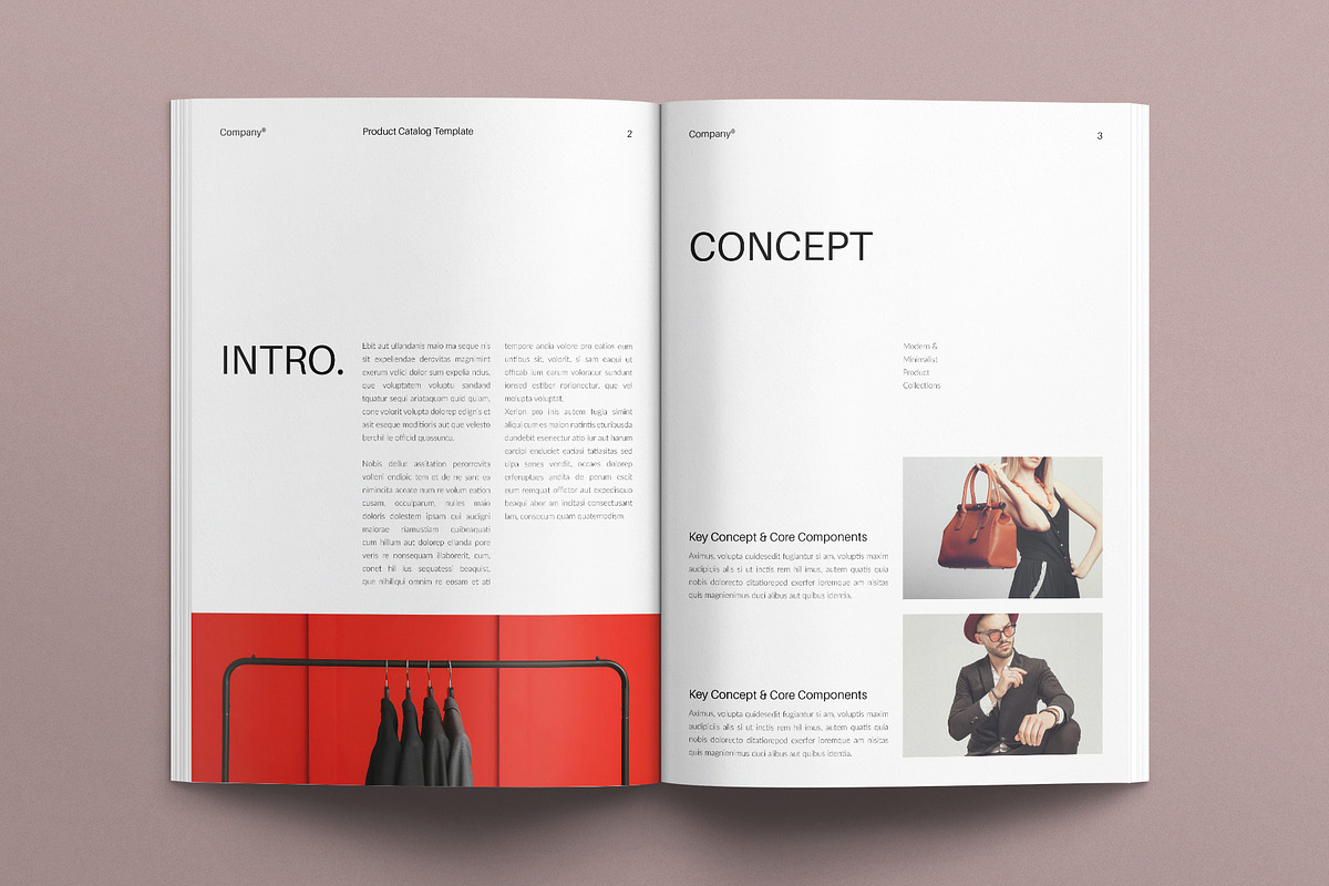 Product Catalog Template, a Brochure Template by E-Type (Photo 2 of 7)