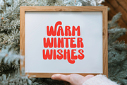 Retro Holiday - Groovy Display Font, a Handwritten Font by SaktiAvellin (Thumbnail 6 of 9)