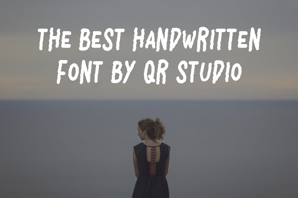 Woman Screams - Horror Font, a Handwritten Font by QR Design Studio (Photo 5 of 8)