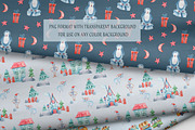 CHRISTMAS seamless patterns, a Pattern Graphic by Tiana Geo (Thumbnail 7 of 7)