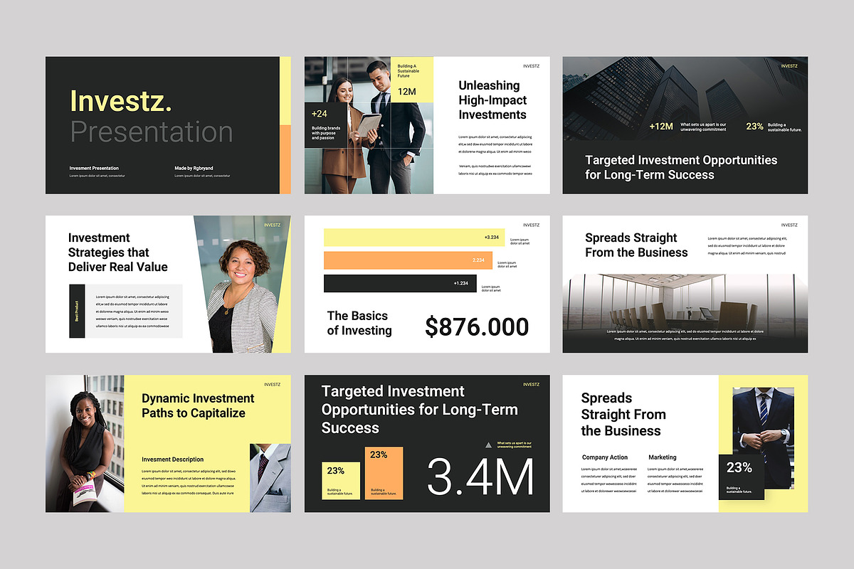 INVEST - Investment Keynote, a Presentation Template by rgbryand (Photo 2 of 5)