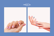 Manicured Nails Art Mockup, a Product Mockup by Designertale (Thumbnail 3 of 6)