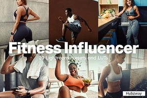 Fitness Influencer Lightroom Presets, a Preset Add-On by skybluecreative