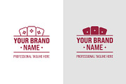 Trading Card Logo Template, a Branding & Logo Template by Pray Art Design Studio (Thumbnail 1 of 2)