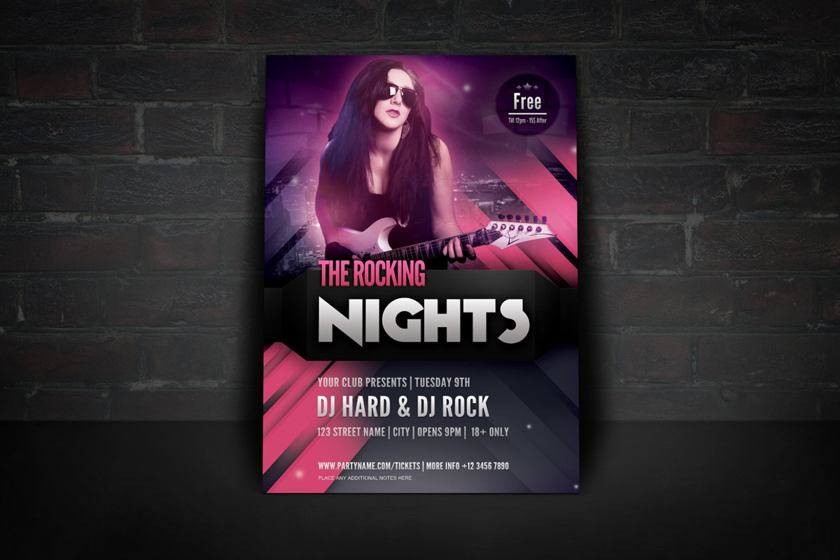 Vertical Flyer Mockup (A4+A5+Letter), a Print Template by Rafael Oliveira (Photo 1 of 4)