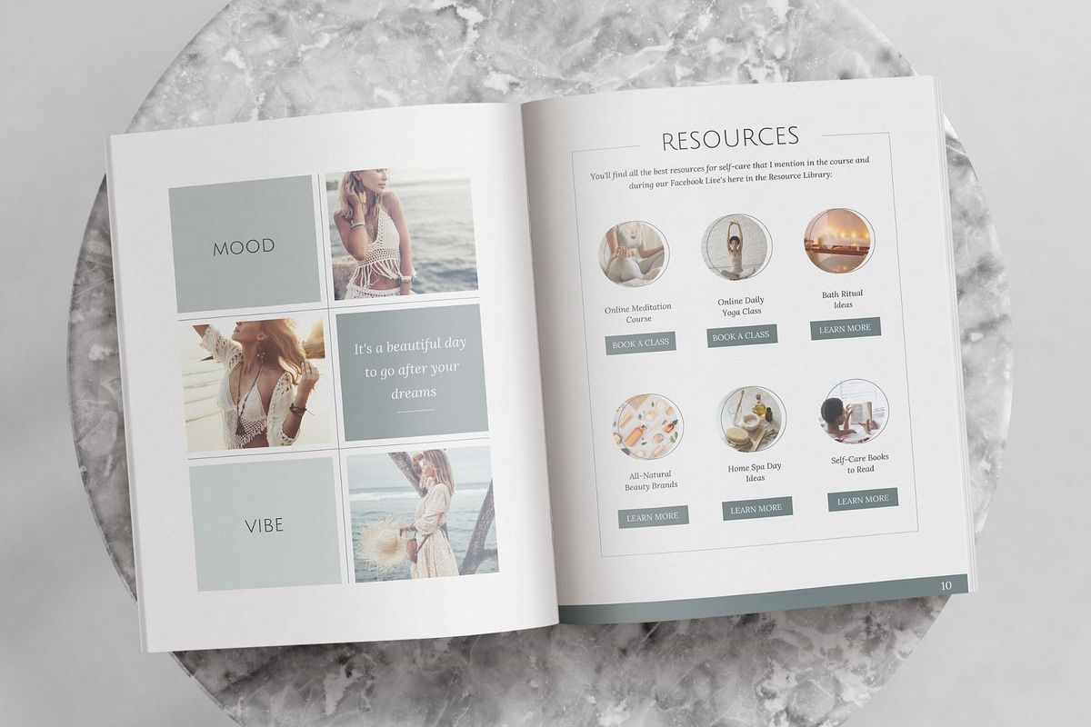 Coaching Course Workbook Template, a Magazine Template by Made by Melody (Photo 12 of 15)