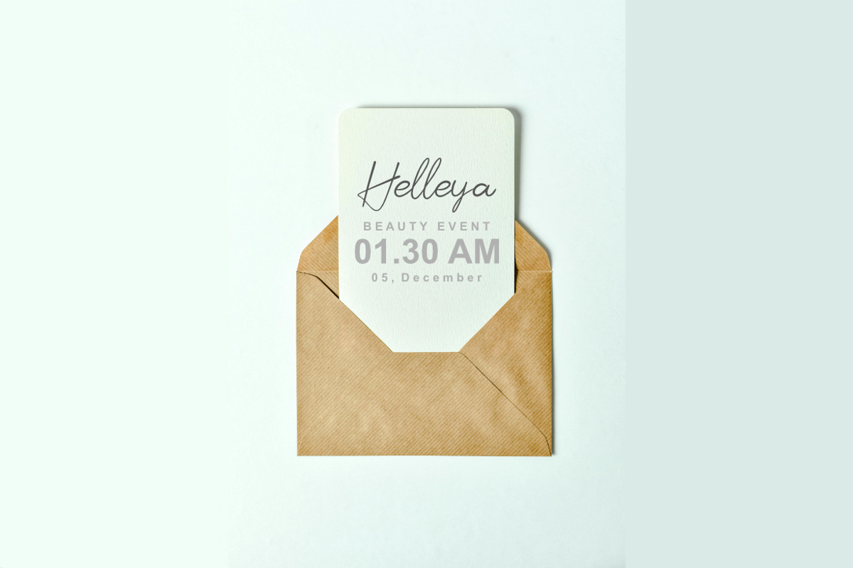 Belysta a Natural Script Font, a Script Font by Bayuktx (Photo 7 of 8)