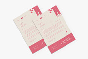 Calmae Pilates Studio - Letterhead, a Print Template by VUNIRA (Thumbnail 3 of 3)