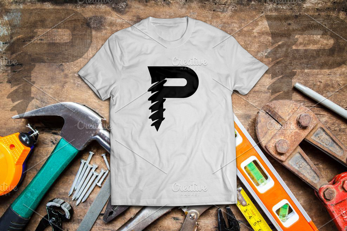 P Screw logo, a Branding & Logo Template by Piro Concept (Photo 3 of 4)
