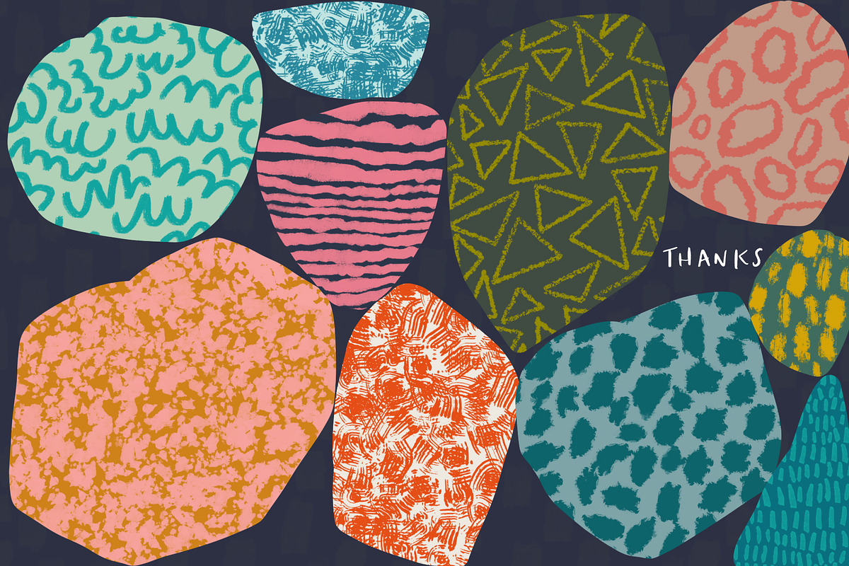 Texture Pattern Brushes, a Brush Add-On by Sweet Fig (Photo 10 of 10)