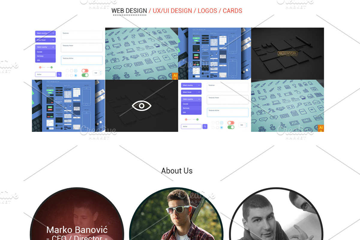 Good Days, a Websites & App Template by Marko Banovic (Photo 3 of 4)