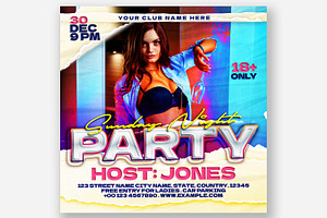 Party Night Flyer, a Flyer Template by MightyDesign