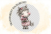 Whimsical Mother's Day Horse Clipart, an Illustration by SVGArt (Thumbnail 9 of 9)