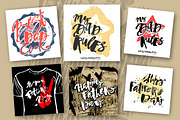 Happy fathers day greeting cards, a Texture Illustration by Seamless and more stuff (Thumbnail 3 of 3)