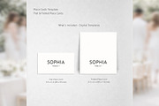 Botanical Place Card Canva bd011, a Card Template by TyphoonStudio (Thumbnail 3 of 10)