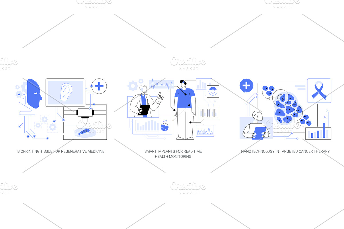 Innovations in Regenerative Medicine, a Technology Illustration by Visual Generation