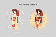 Procreate Shader Brushes Bundle, a Brush Add-On by brushapes.com (Thumbnail 18 of 33)