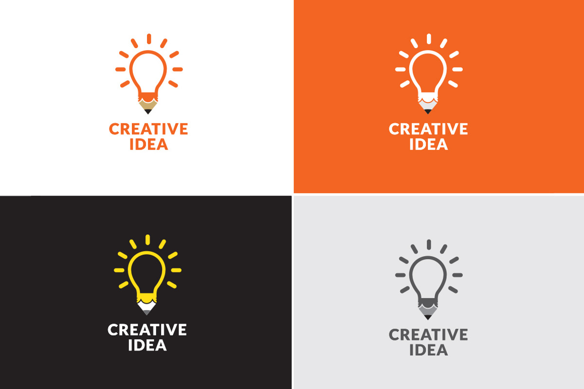Creative idea logo, a Branding & Logo Template by Chuhe86 (Photo 1 of 5)