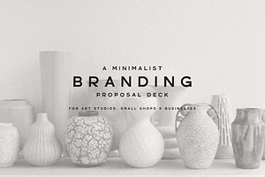 Minimalist Branding Proposal Deck