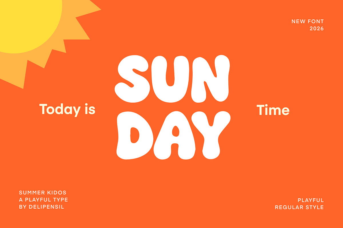 SummerKidos - A Playful Kids Display, a Serif Font by delipensil (Photo 2 of 8)